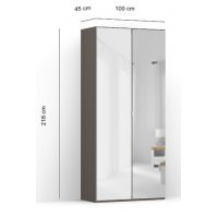 DULAP LEX 100-218-45 B GRI/BIP/O
